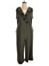 Spense Solid Green Jumpsuit Size XXL - photo 1