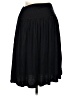 Simlu Solid Black Casual Skirt Size M - photo 1