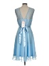 Assorted Brands Blue Cocktail Dress Size L - photo 2