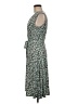 Leota Print Green Casual Dress Size M - photo 5