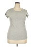 Universal Thread 100% Cotton Gray Short Sleeve T-Shirt Size XXL - photo 1