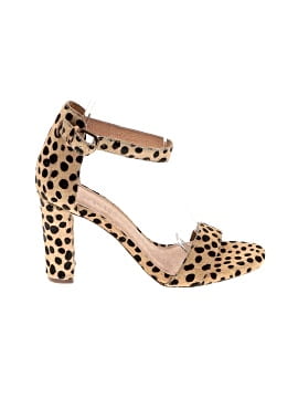 Madewell The Brooke Ankle-Strap Sandal in Spotted Calf Hair (view 1)