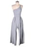 Assorted Brands Solid Gray Jumpsuit Size S - photo 1