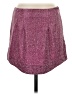 Thirty/Thirty 100% Polyester Tweed Burgundy Casual Skirt Size S - photo 1