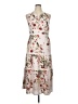 Antonio Melani Floral Ivory Casual Dress Size 14 - photo 1