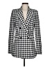 ASOS Houndstooth Ivory Blazer Size 6 - photo 1