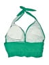 Unbranded Solid Green Swimsuit Top Size L - photo 2