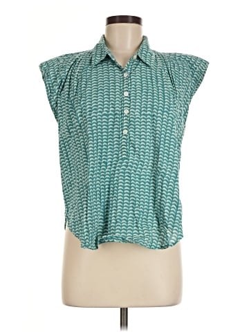 Marea by Liz Joy Sleeveless Button-Down Shirt (view 1)