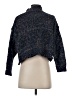 Alya Tweed Blue Turtleneck Sweater Size S - photo 2