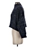 Alya Tweed Blue Turtleneck Sweater Size S - photo 5