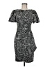 DKNY Graphic Gray Cocktail Dress Size 6 - photo 1