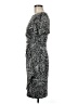 DKNY Graphic Gray Cocktail Dress Size 6 - photo 5