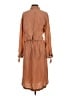 Vince. 100% Silk Tan Casual Dress Size S - photo 2