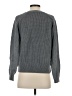 Lucky Brand 100% Cotton Solid Gray Pullover Sweater Size S - photo 2