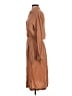 Vince. 100% Silk Tan Casual Dress Size S - photo 5
