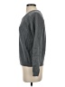 Lucky Brand 100% Cotton Solid Gray Pullover Sweater Size S - photo 5
