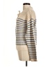 Ann Taylor LOFT 100% Cotton Stripes Tan Pullover Sweater Size M - photo 5