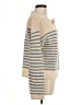 Ann Taylor LOFT 100% Cotton Stripes Tan Pullover Sweater Size M - photo 4
