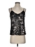 1.State 100% Polyester Black Sleeveless Top Size S - photo 1