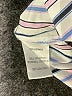Parker 100% Cotton White Blue Sleeveless Blouse Size M - photo 9