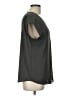 Halogen Gray Short Sleeve Blouse Size L - photo 4