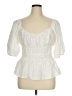 Gap 100% Cotton Ivory 3/4 Sleeve Blouse Size XL - photo 1
