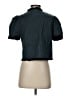 Reformation Teal Short Sleeve Blouse Size S - photo 2
