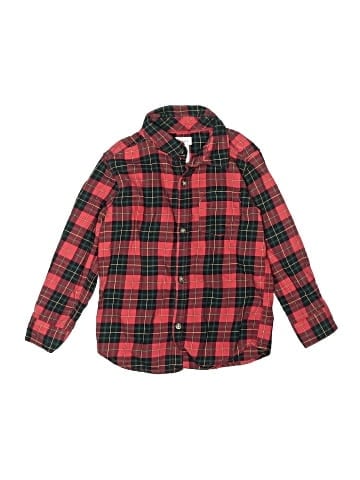 Carter's Long Sleeve Button-Down Shirt (view 1)