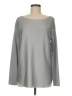 Lord & Taylor Gray Pullover Sweater Size M - photo 1