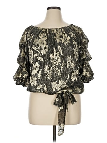 CeCe 3/4 Sleeve Blouse (view 1)