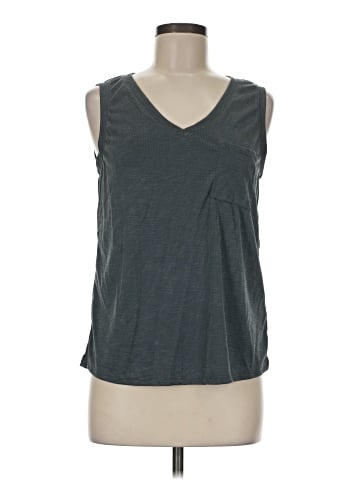 Green Envelope Sleeveless T-Shirt (view 1)