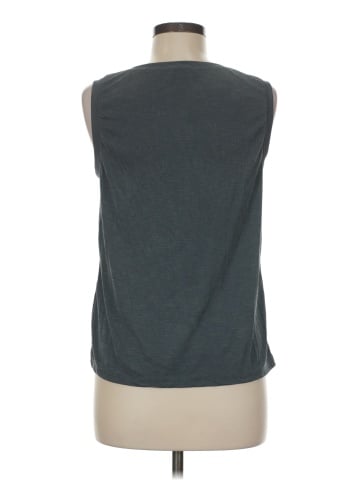 Green Envelope Sleeveless T-Shirt (view 2)