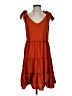Assorted Brands Orange Casual Dress Size S - photo 1