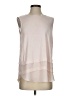 Vince Camuto 100% Polyester Ivory Sleeveless Blouse Size S - photo 1