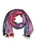 Unbranded Paisley Purple Red Scarf One size - photo 1