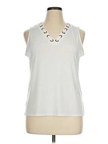 Carmen Carmen Marc Valvo Sleeveless Blouse (view 1)