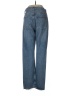 AGOLDE 100% Organic Cotton Hearts Blue Jeans Size 28 waist - photo 2