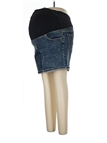 Isabel Maternity Denim Shorts (view 1)