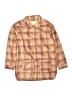 Roxy Girl Plaid Brown Coat Size 14 - photo 1