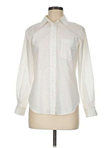 Foxcroft Long Sleeve Button-Down Shirt (view 1)