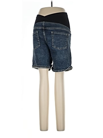 Isabel Maternity Denim Shorts (view 2)