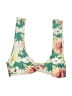 Rusty Floral Ivory Swimsuit Top Size M - photo 1