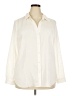 Ann Taylor 100% Polyester Ivory Long Sleeve Blouse Size XXL - photo 1