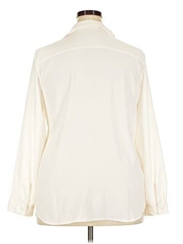Ann Taylor Long Sleeve Blouse (view 2)