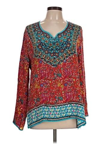 Tolani Long Sleeve Blouse (view 1)