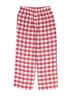 Draper James 100% Polyester Checkered-gingham Red Casual Pants Size 6 - photo 2