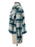 Love Tree Plaid Teal Jacket Size S - photo 5
