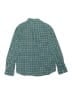 Old Navy Checkered-gingham Green Long Sleeve Button-Down Shirt Size 14 - 16 - photo 2