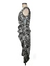 London Times Paisley Silver Black Casual Dress Size 14 - photo 5