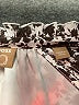 BOSS by HUGO BOSS 100% Polyester Animal Print Brown Short Sleeve Blouse Size 10 - photo 7